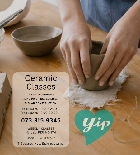 Yip Weekly Pottery Classes